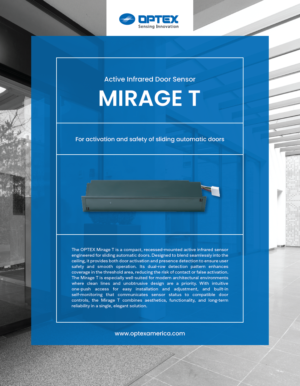 mira miraページ Mirage T | Optex America